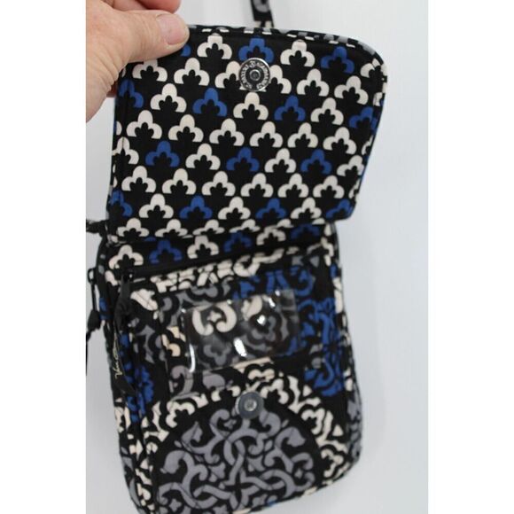 VERA BRADLEY ALL IN ONE CROSS BODY/WALLET NOMADIC FLORAL PATTERN - Picture 5 of 13